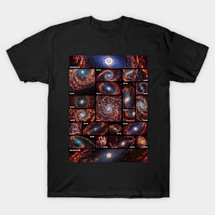 JWST 19+2 Spiral Galaxies T-Shirt